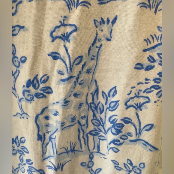 NWOT Lilly Pulitzer Bingley Dress Resort White Tall Tales Blue and White - Picture 4 of 6